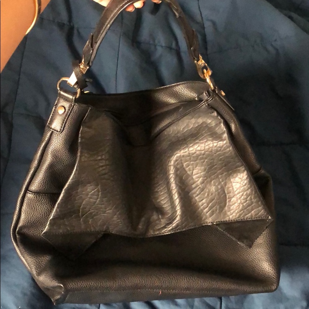 Black big purse-great travel